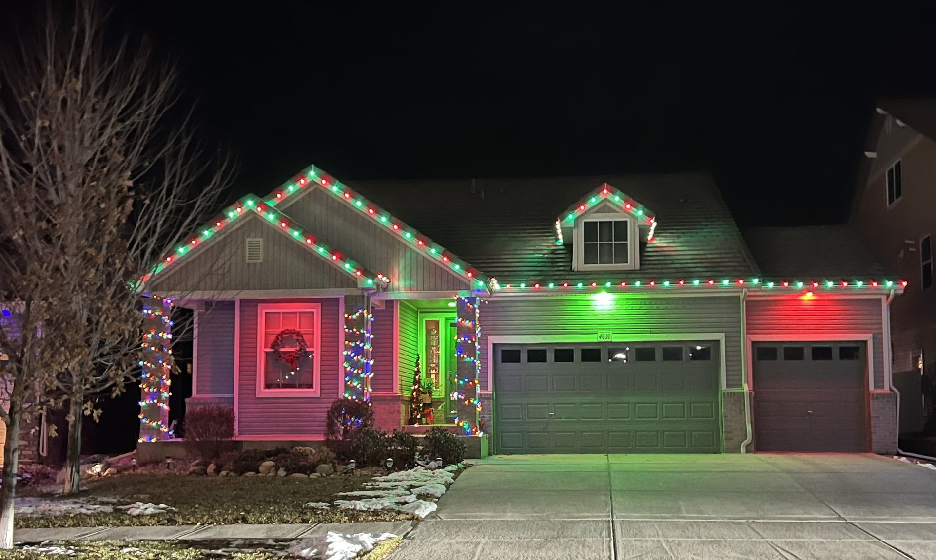 Seasonal lighting project by The Light Guys