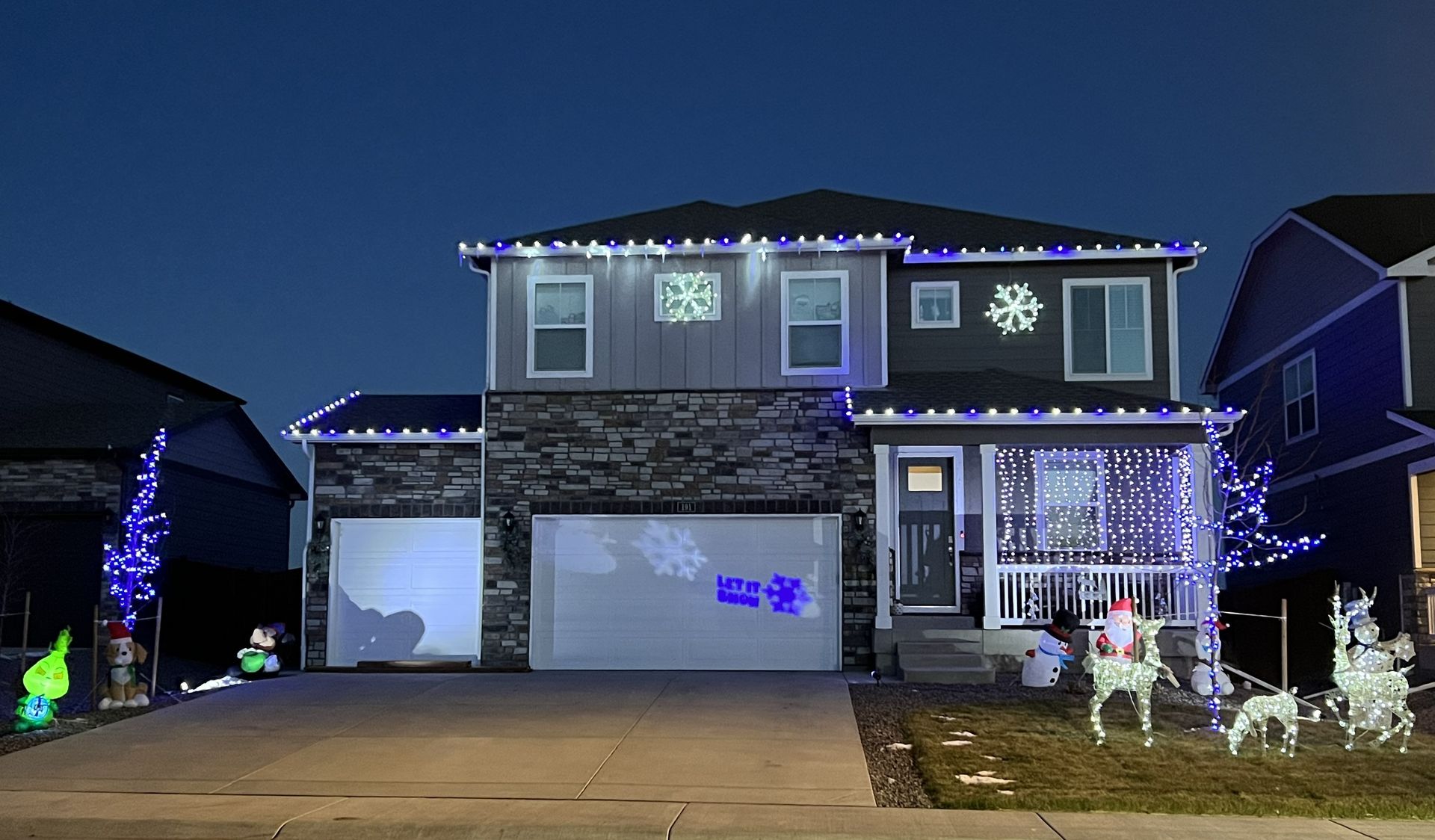 Seasonal lighting project by The Light Guys