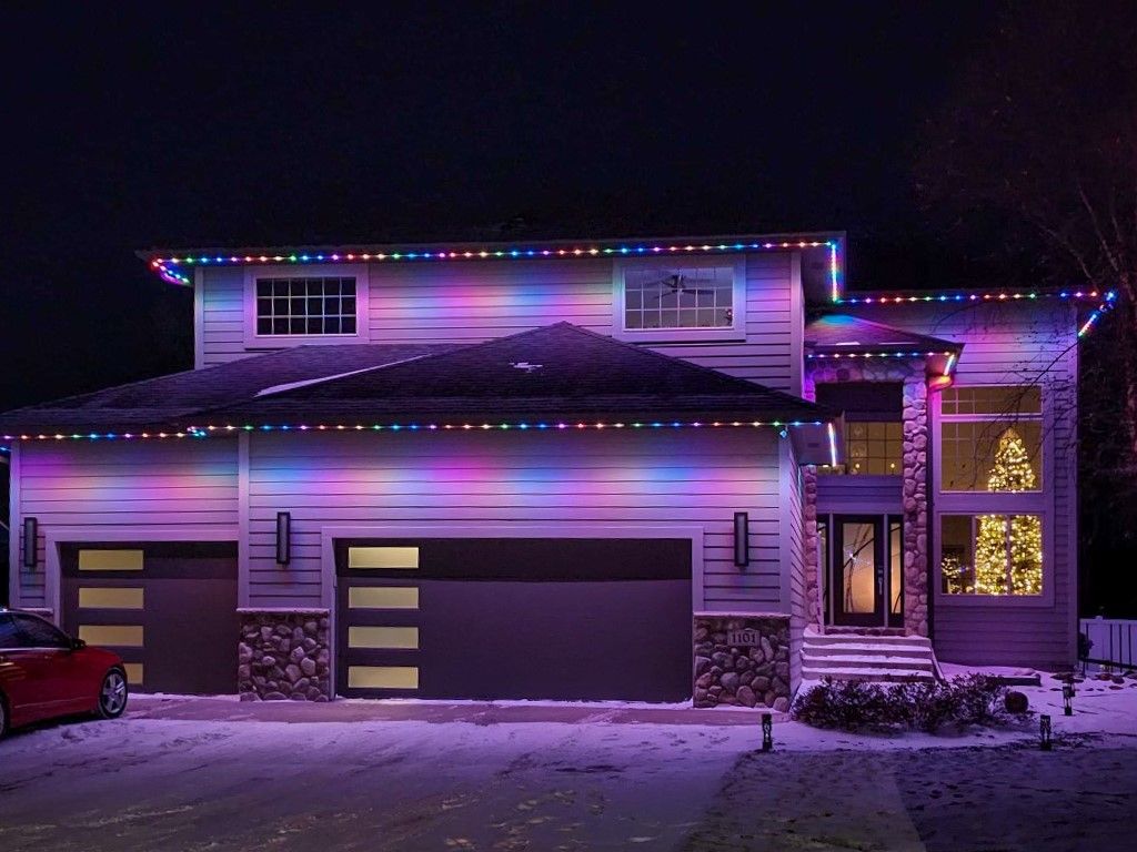 Permanent lighting project by The Light Guys