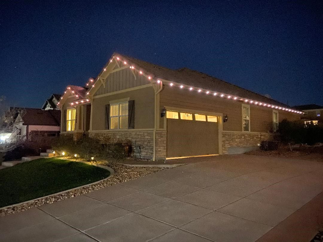 Permanent lighting project by The Light Guys